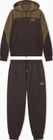 Train Athletic Colour Block M T-suit Hoodie Full Zip CH BR