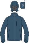 MAN Jacket Zip Hood With Ventilation