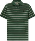 Mens 4 Rows Stripes Short Sleeve Polo (regula