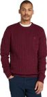 Mens Cable Crew Neck Sweater