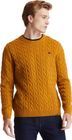 Mens Cable Crew Neck Sweater