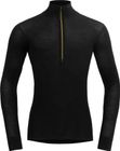 Wool Mesh 190 Zip Neck MAN