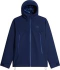 Mens Mountain Range Down Hooded Jacket