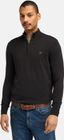 Mens Cotton YD 1/4 Zip Sweater