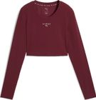 W Puma x Hyrox Shapeluxe LS Crop Tee