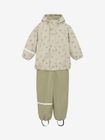 Rainwear Set - Aop, w. Fleece