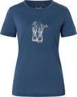 W Flower Boots Tee