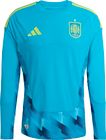 Spain 26 Home Authentic Goalkeeper Jersey Long Sleeve