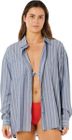 Beach Days Pinstripe Shirt
