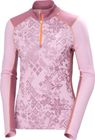 Women's Lifa Merino Midweight Graphic Half-zip Base Layer