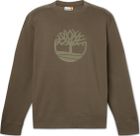 Mens Tree Logo Crew Neck Sweatshirt
