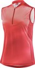 Women Bike Sleeveless Shirt Half Zip Cielo