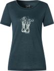W Flower Boots Tee