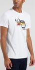 Stripe Cube T-shirt Men