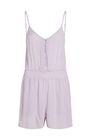 Thin Strap Buttoned Romper