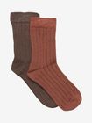 Ankle Sock - rib (2-pack)