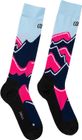 Fine Dryarn Ski Sock With Jacquard Design
