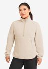 Lite Curl Half Zip W