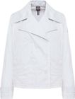 Double-breasted Jacket With Revere Collar IN Soft Cotton
