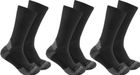 Midweight Cotton Blend Crew Sock 3 Pairs