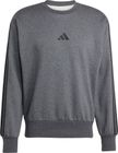 Essentials Three Stripes Fleece Sweatshirt