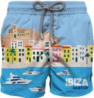 Gustavia Placed Print Placed Print Classic Swim Short