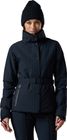 W Snowdazzle Belted Ski Jacket
