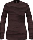 The Merino Warm Jacquard Ridgeline Crew Neck Base Layer top