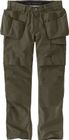 Relaxed Straight Steel Rugged Flex Ripstop Double-front Cargo Trousers