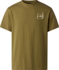 Mens Camping Relaxed Short Sleeve Tee-graph