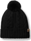Womens Cable Pom Beanie