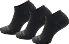 Mens Bowden 3-Pack Full Cushion No Show Sock