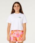 Catalina Island Crop Tee- Girl