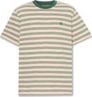 Mens 4 Rows Striped Short Sleeve Tee