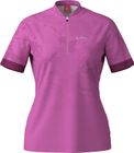 Women Bike Shirt Half Zip Illusion