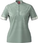 Women Bike Shirt Half Zip Illusion