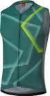 Men Bike Sleeveless Jersey Full Zip Penta Vent