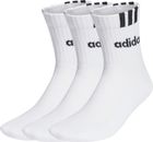 3S Linear Halfcrew Socks Cushioned 3 Pair Pack
