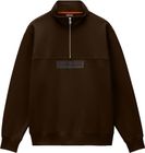 Box Logo Half-zip Sweatshirt