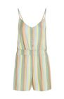 Thin Strap Buttoned Romper