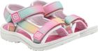 Colorblock Sandals W. Velcro 760347