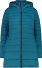 Woman Parka Snaps Hood