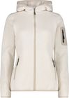 Woman Knit Fleece Fix Hood