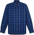 Mens Indigo Check Shirt (regular)