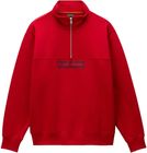 Box Logo Half-zip Sweatshirt