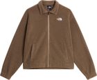 Womens Fleece Collared Jacket