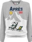 Douglas C Crewneck Postcard Jaquard Sweater