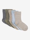 Socks w. Knit (5-pack)