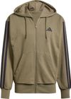 Essentials Three Stripes French Terry Fullzip Hoodie