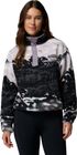 Women's Helvetia II Cropped Sherpa Half Snap Printed Fleece